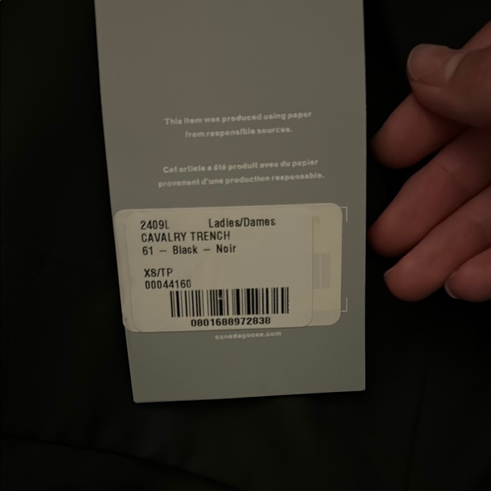 Canada Goose Black Ski & Snow Jacket Weather-Resistant - Picture 3 of 4